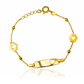 Pulsera Corazón calado flor I es una joya de ensueño de la marca Joyería Caracas. Hecha de oro 18K. Con su diseño único y garantía para toda la vida.