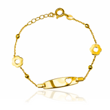 Pulsera Corazón calado flor I es una joya de ensueño de la marca Joyería Caracas. Hecha de oro 18K. Con su diseño único y garantía para toda la vida.