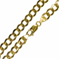 Pulsera Cubana especial L, creada con oro 18K de Joyería Caracas, con garantía para toda la vida. 