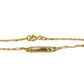 Pulsera Escalera 3 Oros - corazón alto. Hecha de oro 18K y disponible en Joyería Caracas. Con garantía para toda la vida.
