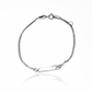 Pulsera Escalera Corazón alto oro blanco S es una joya de Oro 18K de alta calidad de Joyería Caracas. Con su diseño elegante y su garantía para toda la vida.