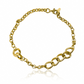 Descubre la elegancia y sofisticación de la pulsera Fashion rolón I. Confeccionada en oro 18K por Joyería Caracas, esta pulsera es una verdadera obra de arte. Garantizada para toda la vida, es el toque de lujo que necesitas para brillar en cualquier ocasión.