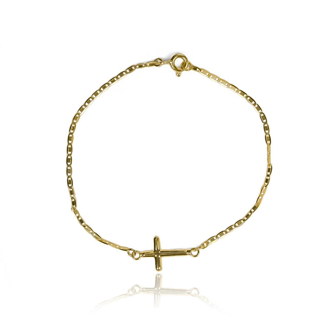 Pulsera Escalera espejo cruz bombacha