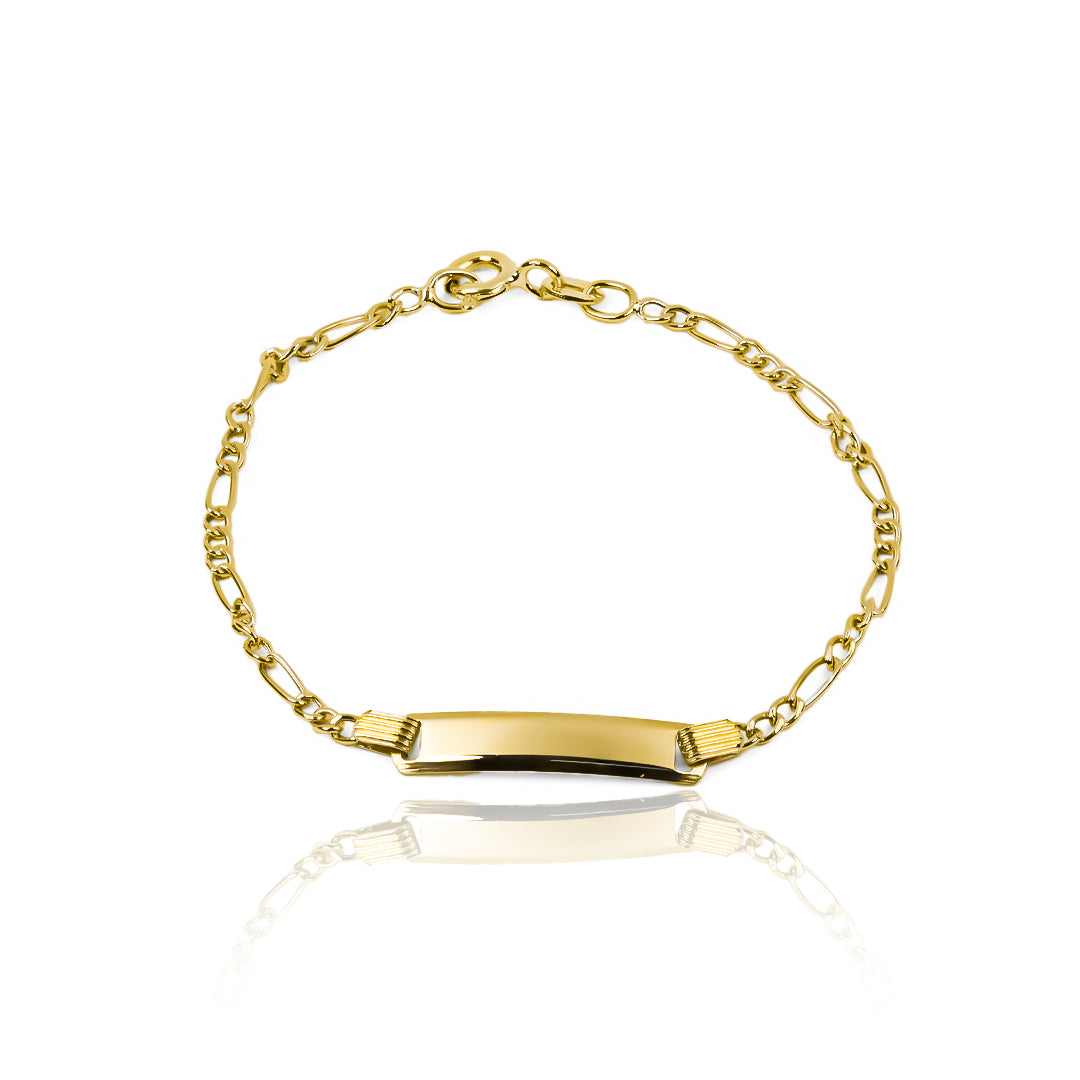 Pulsera Esclava plana cubana 3x1 I
