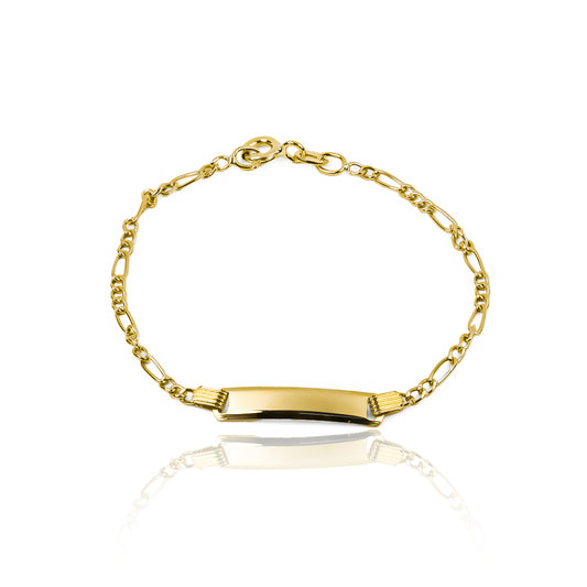 Pulsera Esclava plana cubana 3x1 I