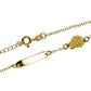 Pulsera bebe león II elaborada en Oro 18K por Joyería Caracas, cuenta con certificado de calidad y garantía de por vida.