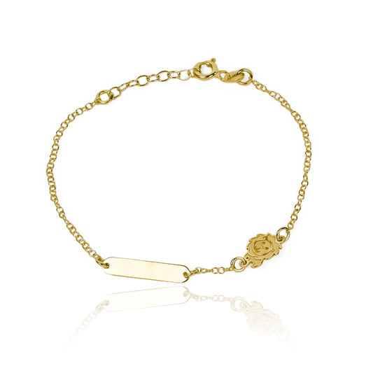 Pulsera bebe león