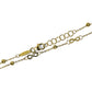 Pulsera infinity spheres fabricada en Oro 18K por Joyería Caracas. Cuenta con una garantía de por vida.