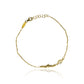 Pulsera Leave. Hecha de Oro 18K por Joyería Caracas, cuenta con un certificado de calidad y garantía de por vida.
