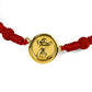 Pulsera Divino niño de Oro 18K. Diseñada por Joyería Caracas, garantizada para toda la vida.