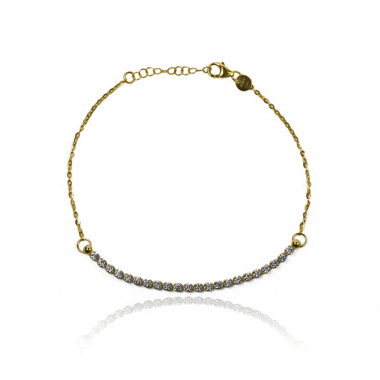 Pulsera viga cristales
