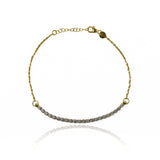 Pulsera viga cristales