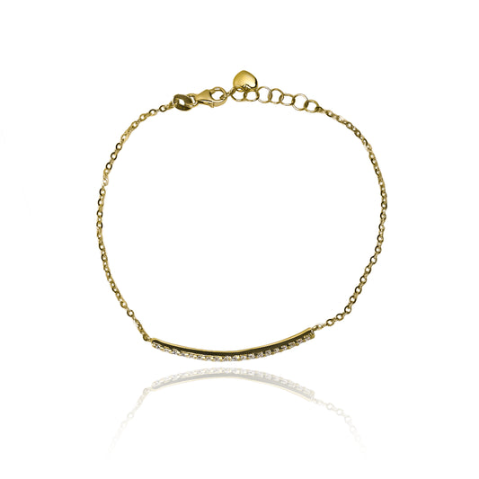 Pulsera viga cristales