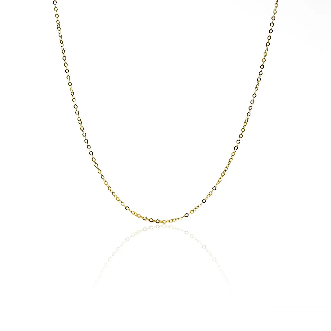 Cadena Seguida super skinny E45 de Joyería Caracas es una joya de oro 18k que garantiza un estilo de vida único. Con garantía para toda la vida.