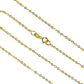 Cadena Seguida super skinny E45 de Joyería Caracas es una joya de oro 18k que garantiza un estilo de vida único. Con garantía para toda la vida.