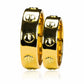 Argollas de matrimonio Screwed Love, elaboradas en oro 18k por Joyería Caracas, cada una viene con un certificado de autenticidad y garantía de por vida.