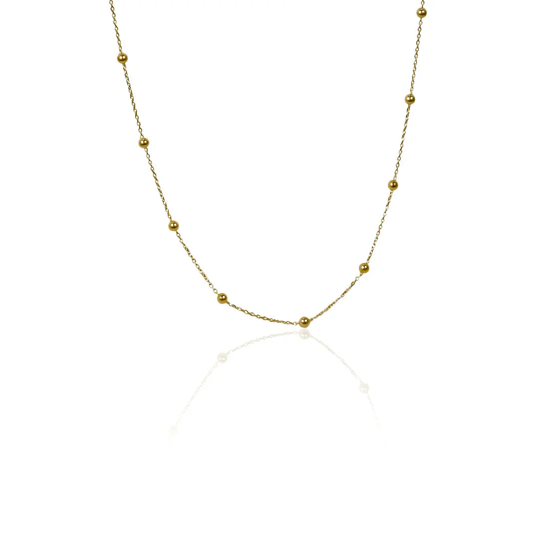 Cadena Special sphere M 40 de Joyería Caracas. Hecha de oro 18k, con garantía de por vida.
