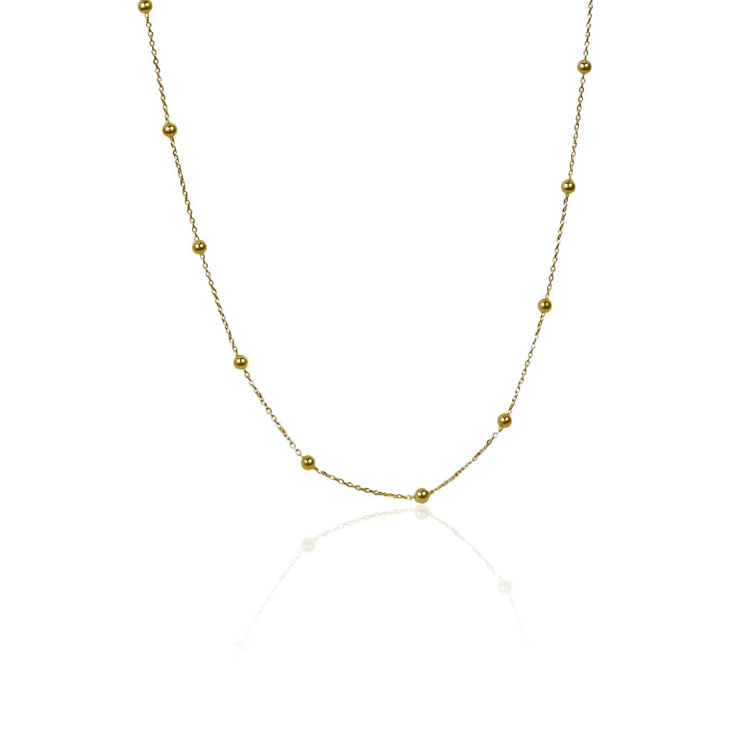 Cadena special sphere M 45 de Joyería Caracas. Hecha de oro 18k, esta cadena es una inversión para toda la vida. Con nuestra garantía de por vida.