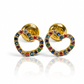 Los Topitos Corazón multicolor te harán brillar y resaltar tu estilo con su diseño exclusivo de Oro 18K. Con la calidad insuperable de Joyería Caracas y una garantía de por vida, esta joya es más que un accesorio, es una declaración de elegancia que perdurará en el tiempo.