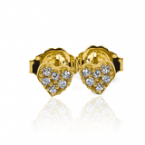 Disfruta de un toque de elegancia con los Topitos Mini Cristal Heart de Joyería Caracas. Hechos con oro 18K y una garantía para toda la vida, estos accesorios son una declaración de lujo y sofisticación. Añade brillo y estilo a tus atuendos con estos topitos exclusivos.