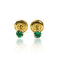 Topitos esmeralda natural 2.75 mm 6 uñas