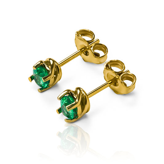 Topitos Silent Spin Oval, fabricados en oro 18 quilates por Joyería Caracas, cuenta con una garantía para toda la vida, asegurando la calidad y durabilidad de tu compra.