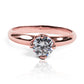 Anillo de compromiso Classic Caracas, fabricado en oro de 18 quilates de Joyería Caracas. Incluye un certificado de calidad y garantía de por vida.