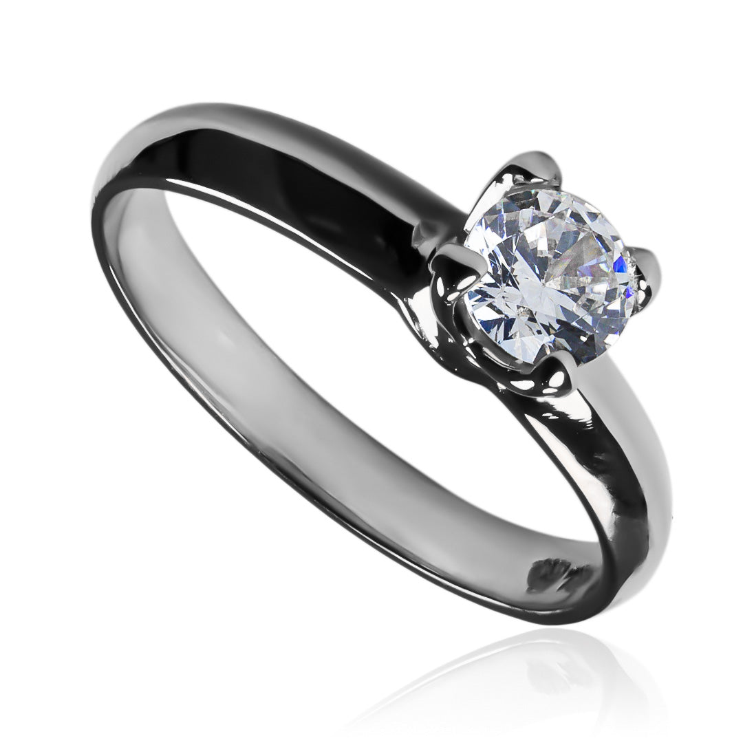 Anillo de compromiso Classic Caracas L de Joyería Caracas en 18k. Con su certificado de calidad y garantía de por vida.