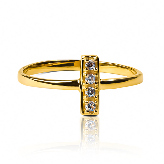 Joyería Caracas con nuestro anillo I-crystal. Hecho de oro 18k, con garantía para toda la vida.