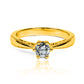 Anillo White Tradition - Diamond CJP. Fabricado por Joyería Caracas en oro 18k y cuenta con certificado de calidad y garantía de por vida.