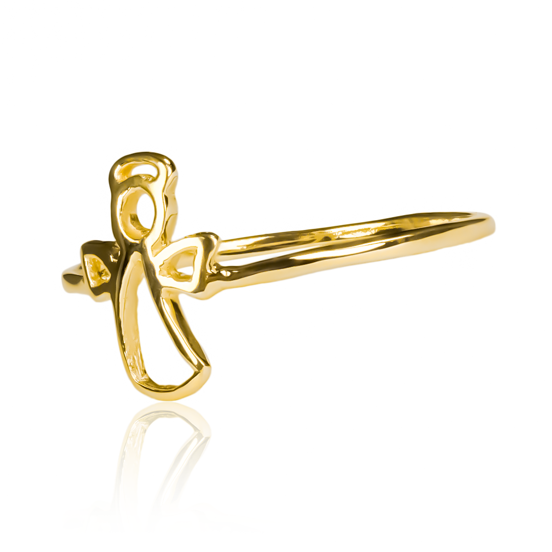 Anillo Ángelus de Joyería Caracas es una pieza exclusiva de oro 18k que simboliza la elegancia y la perfección. Con garantía para toda la vida.