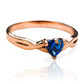 Anillo de compromiso blue heart es una joya de alta calidad de nuestra exclusiva línea de Joyería Caracas. Hecho de oro de 18 quilates y con certificado de calidad y garantía de por vida.