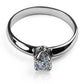 Anillo de compromiso Classic Caracas M. Hecho con oro 18k viene con certificado de calidad y garantía de por vida en Joyería Caracas.