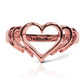 Anillo Corazón Calado, diseñado en Joyería Caracas con oro 18k, simboliza el amor eterno. Deja que su elegante diseño en forma de corazón calado sea el reflejo de tu amor y lleva contigo nuestra garantía de por vida.
