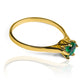 Anillo de compromiso Coroa. Hecho con Joyería Caracas de oro 18k, cuenta con un certificado de calidad y garantía para toda la vida.