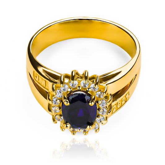 Anillo Grado Lady Di es un tesoro de Joyería Caracas, con garantía de por vida. Destaca tu estilo con este accesorio exclusivo y atemporal.