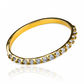 Joyería Caracas de oro 18k. Con nuestro anillo de diamantes sin fin, podrás llevar la sofisticación a otro nivel. Además, te ofrecemos una garantía de por vida.
