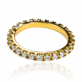 Anillo endless 2.0M de Joyería Caracas. Fabricado en oro 18k, este anillo es una inversión atemporal con garantía de por vida.