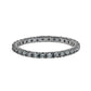 Anillo endless de Joyería Caracas, hecho de oro 18k, es una verdadera joya de lujo con diamantes incrustados. Con una garantía para toda la vida.