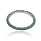 Anillo endless green 1.75 hecho con oro 18k de alta calidad de Joyería Caracas. Garantizado para toda la vida.
