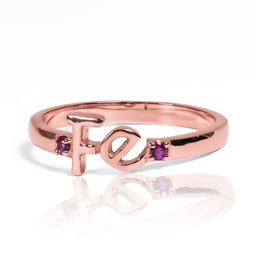 Anillo faith. Hecho de oro 18k de la más alta calidad, es un tesoro de Joyería Caracas que te brindará alegría y sofisticación cada vez que lo uses. Con garantía para toda la vida.