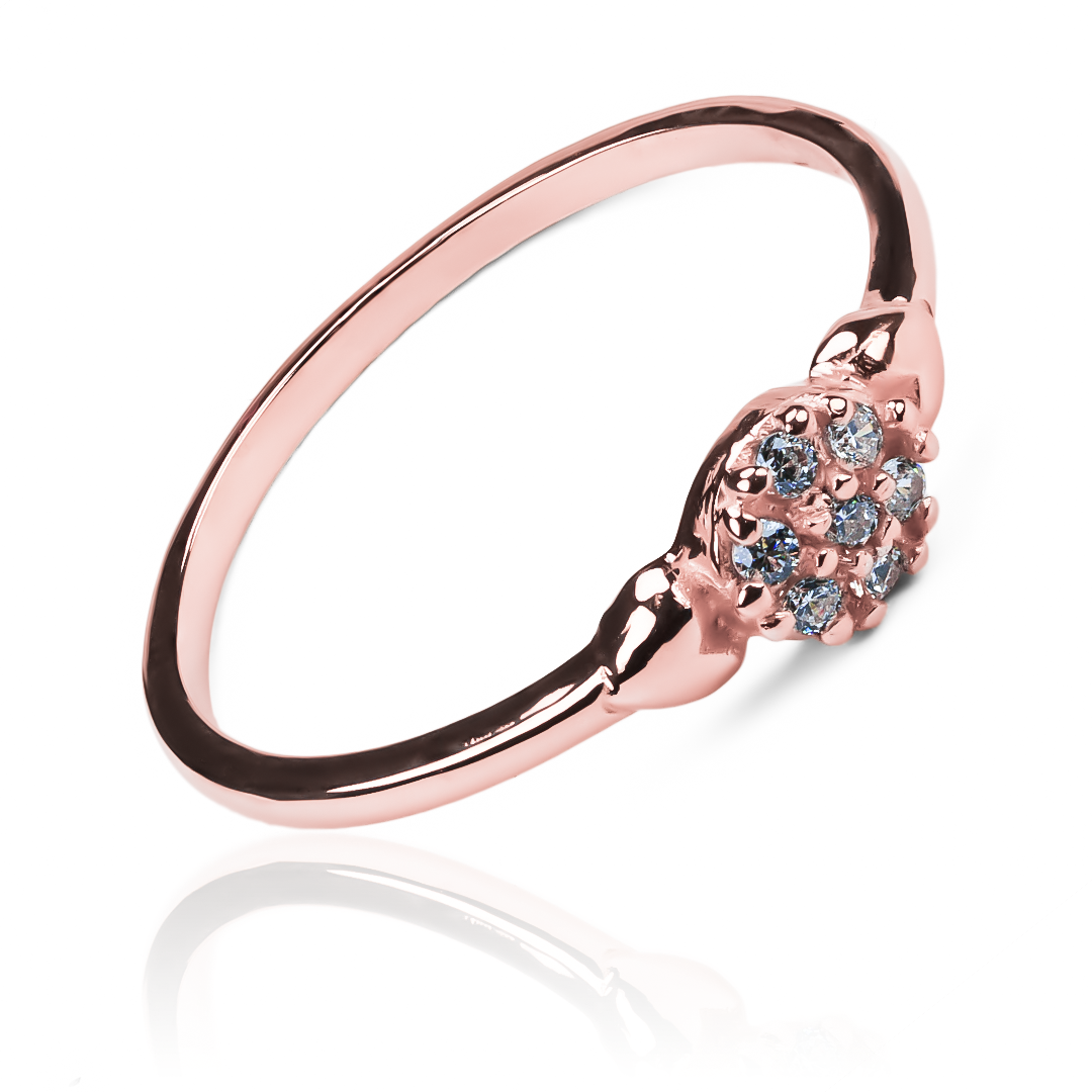 Anillo Fuego entre Corazones, fabricado en oro 18k por Joyería Caracas, cuenta con certificado de calidad y garantía de por vida.
