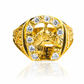 Anillo horseshoe de Joyería Caracas está diseñado en oro 18k, asegurando una calidad y elegancia duradera. Con un diseño clásico en forma de herradura.