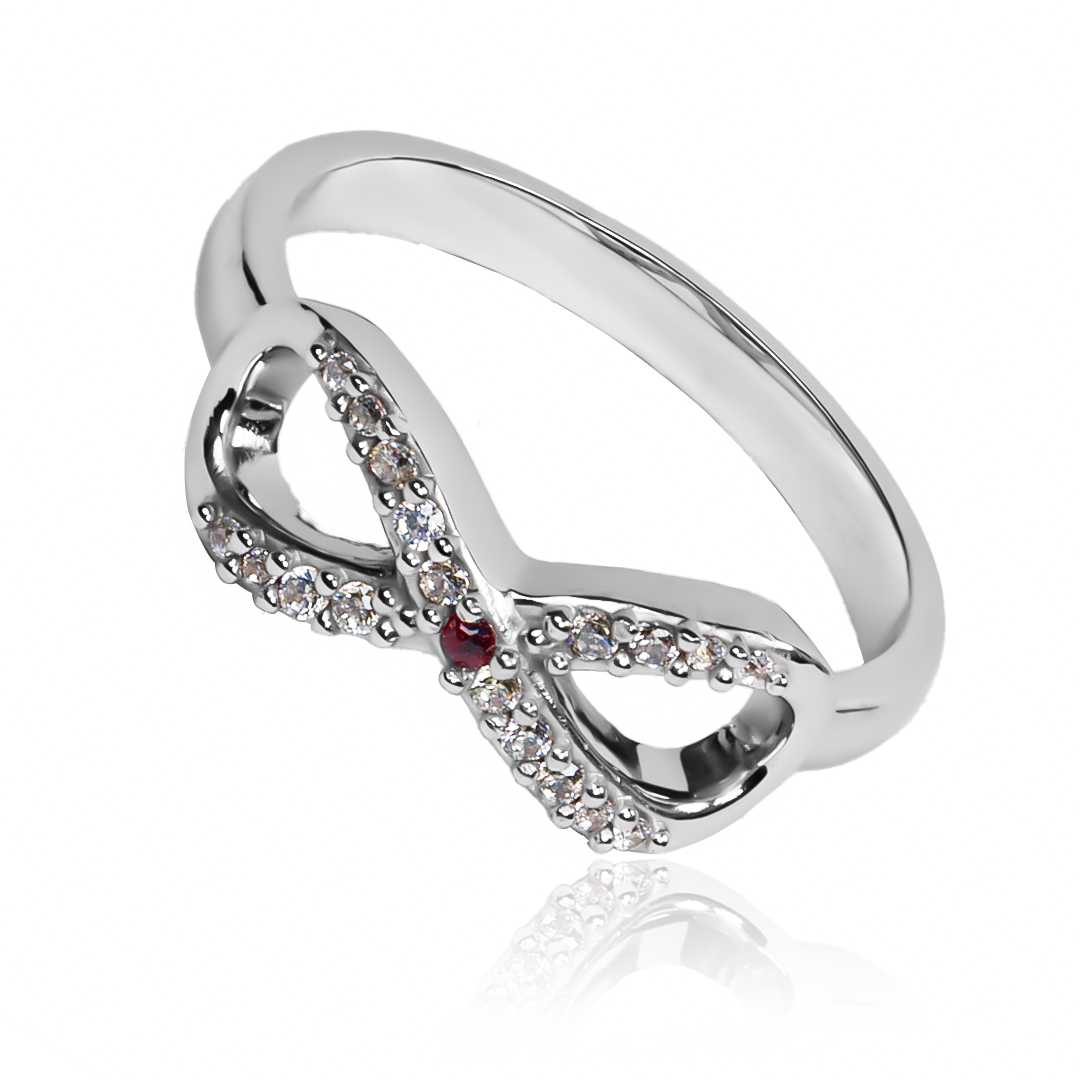 Anillo infinitus. Hecho con Joyería Caracas y oro 18k de la más alta calidad, este anillo es una obra maestra de belleza y estilo. Además, viene con una garantía para toda la vida.