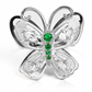 Anillo jardín de mariposas JC es una verdadera joya de la mundialmente reconocida Joyería Caracas. Hecho con oro de 18k, cuenta con garantía de por vida. 