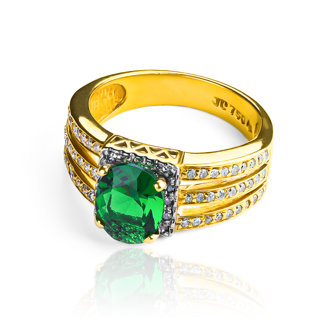 Anillo jungle ring de Joyería Caracas es una verdadera obra de arte. Hecho de oro 18k, su diseño único evoca la belleza y el misterio de la jungla. Con garantía de por vida.