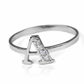 Anillo Letra. Realizado en joyería caracas con oro 18k, este anillo personalizado con tu inicial es un tesoro que durará para siempre. Con la garantía para toda la vida