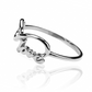 Anillo Love Infinity. Hecho en Joyería Caracas con oro 18k, este anillo representa el amor eterno y viene con garantía para toda la vida. 