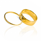 Anillo Media Luna II de Joyería Caracas. Hecha de oro 18k, esta argolla representa la eternidad de su amor y viene con garantía para toda la vida.