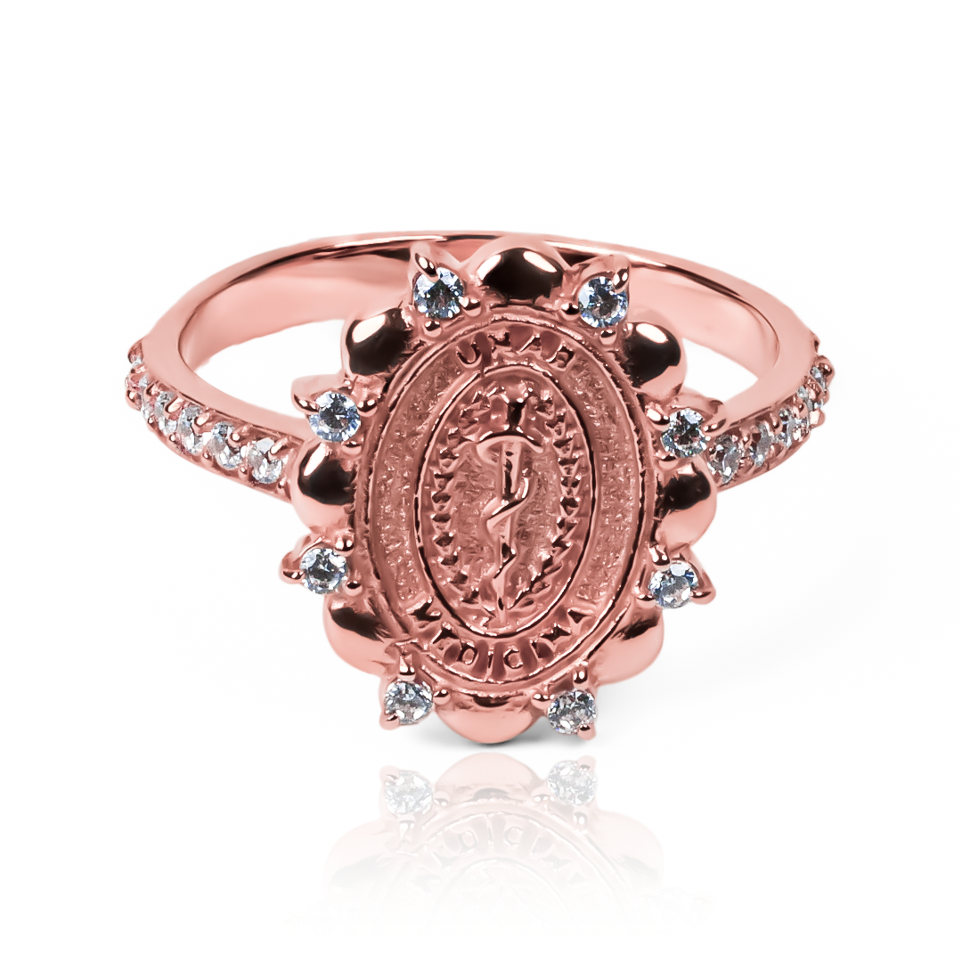 Anillo medicina - UNAB de Joyería Caracas. Hecho de oro 18K, este exclusivo anillo no sólo es una pieza de joyería, sino también un símbolo de vida y salud. Además, cuenta con garantía de por vida.